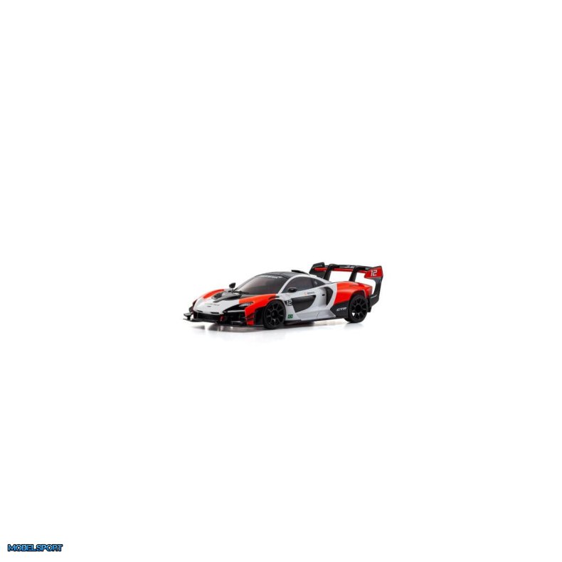 Kyosho Autoscale Mini-Z McLaren Senna GTR White-Red W-MM