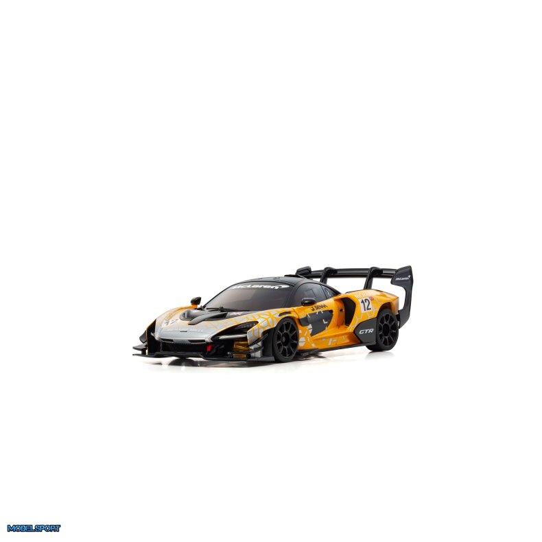 Kyosho Mini-Z RWD McLaren Senna GTR Orange W-MM-KT531P Fjernstyret bil