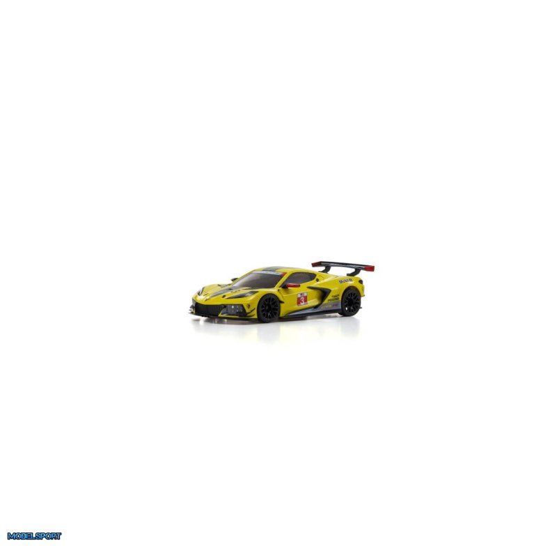 MINI-Z RWD Series Ready Set CHEVROLET&reg; CORVETTE&reg; C8.R Yellow