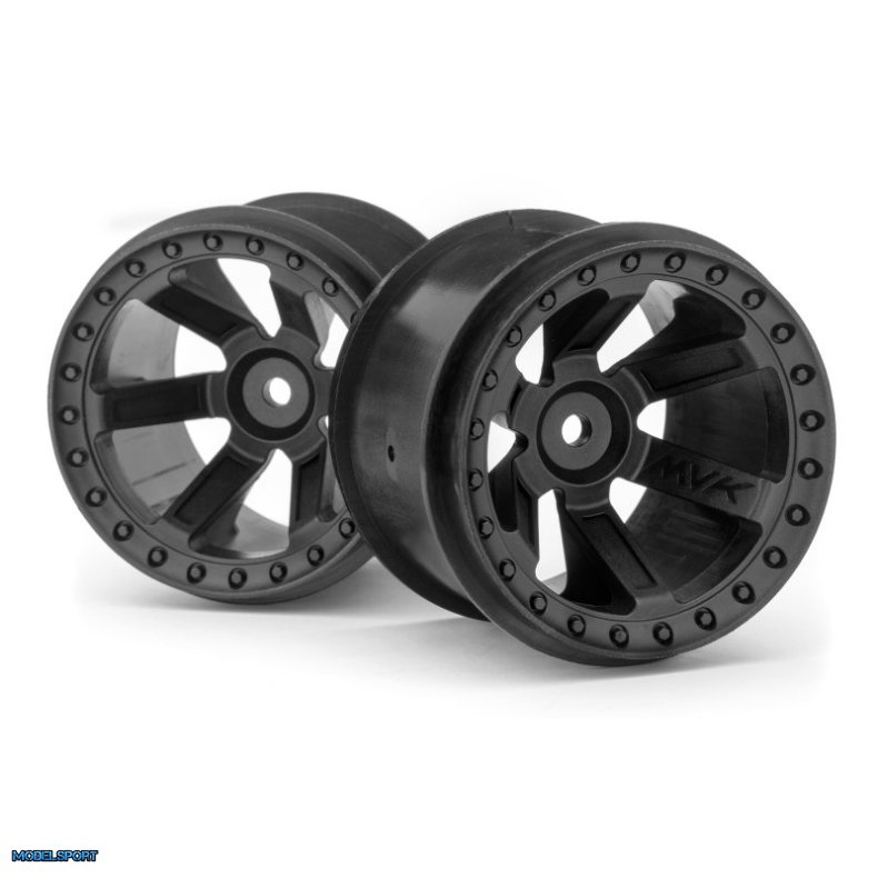 Maverick 150160 Quantum Mt Wheel (Black/2Pcs)