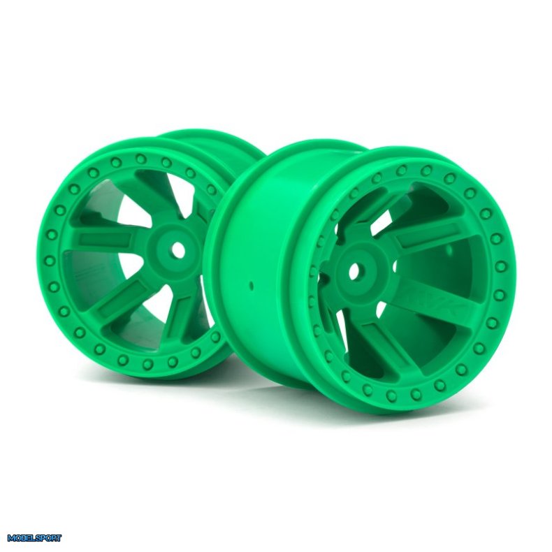 Maverick 150161 Quantum MT Wheel (Green/2Pcs)