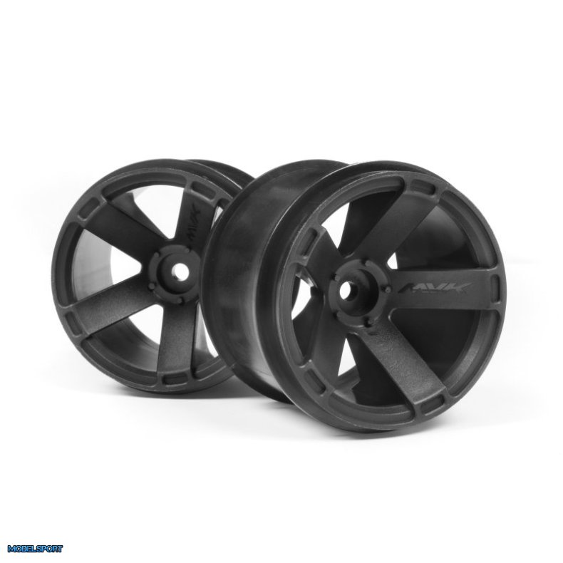 Maverick 150163 Quantum Xt Wheel (Black/2Pcs)