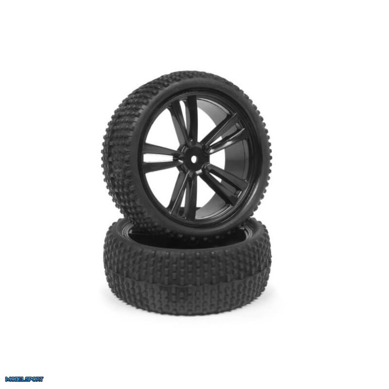 Maverick 150085 Mounted Wheel And Tyre Set (Xb/Front/2Pcs)