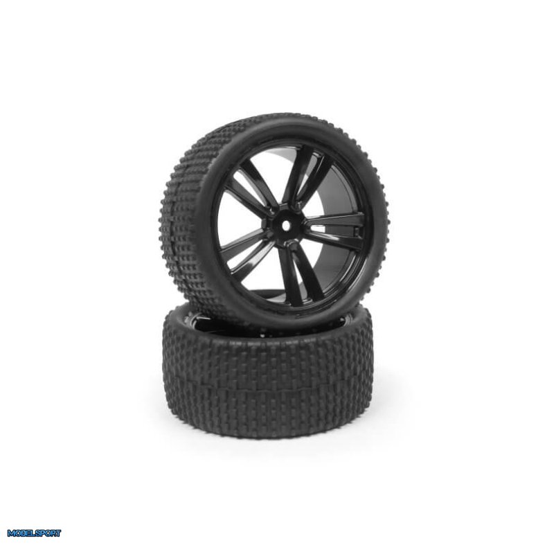Maverick 150086 Mounted Wheel And Tyre Set (Xb/Rear/2Pcs)