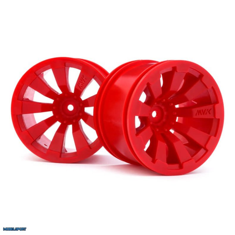 Maverick 150247 Quantum+ Xt 3.2In Wheel (Red/2Pcs)