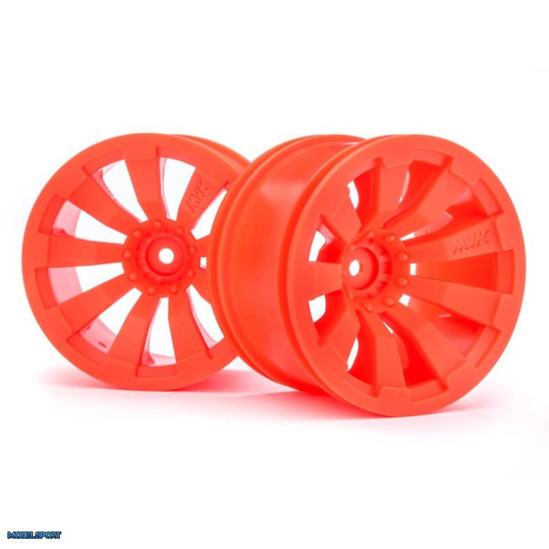 Maverick 150248 Quantum+ Xt 3.2In Wheel (Orange/2Pcs)