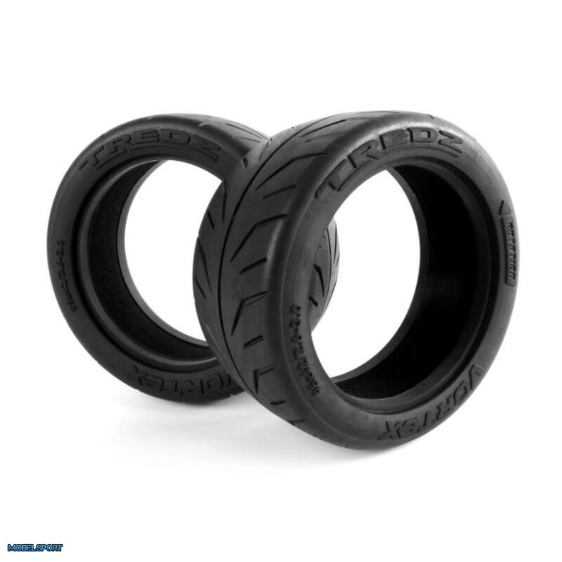 Maverick 150298 Tredz Vortex Belted Tire (95X42mm/2.6-3.0In/2Pcs)