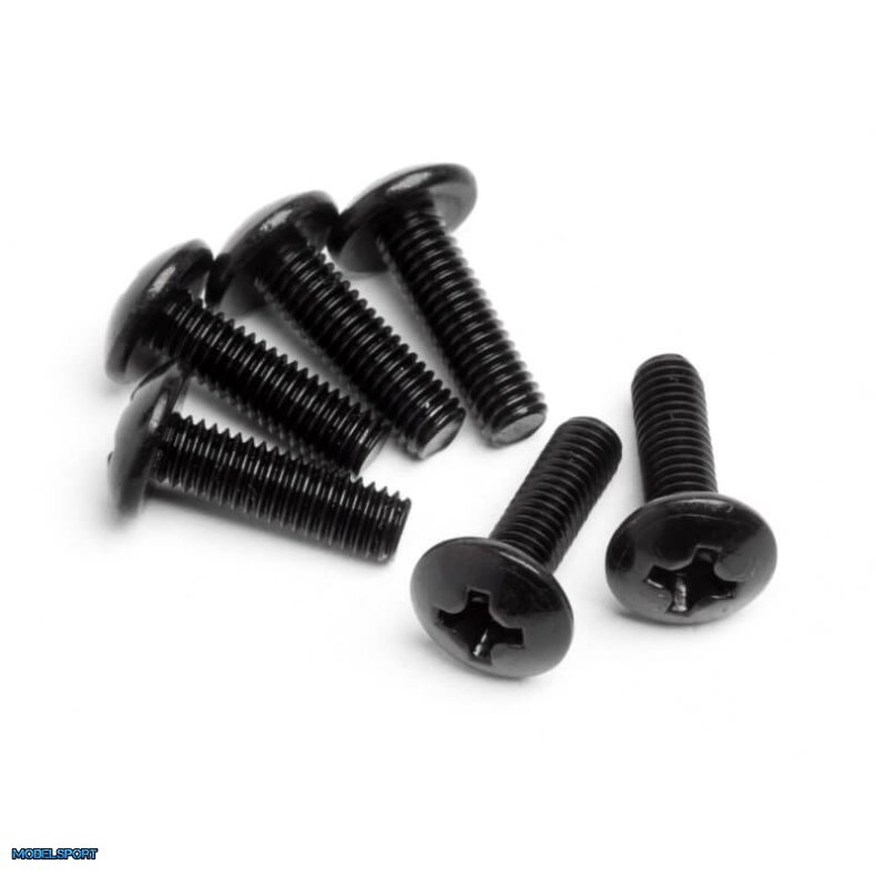 Maverick 22057 Round Head Screw M3X10mm (6Pcs)