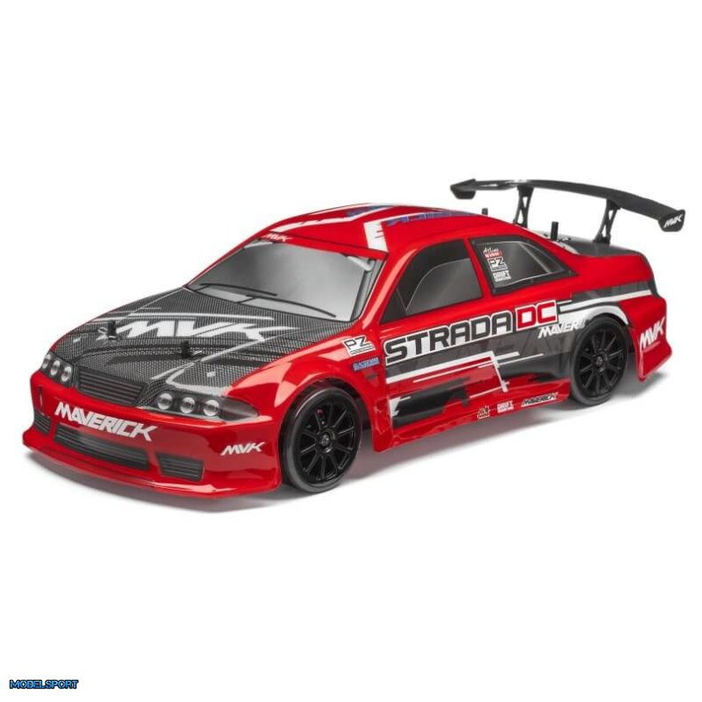 Maverick 22750 Drift Car Painted Body Red (DC)