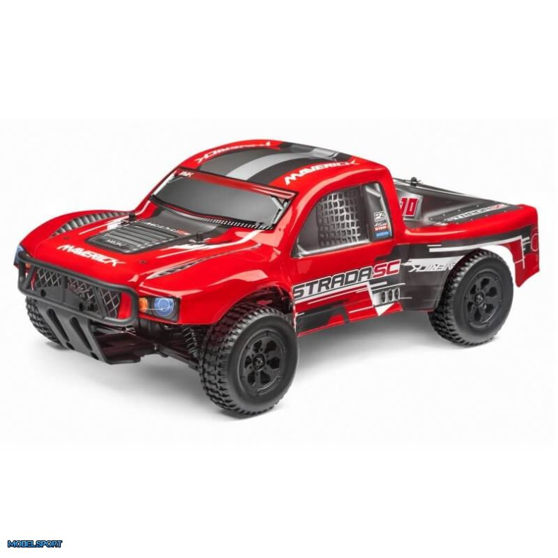 Maverick 22753 Short Course Painted Body Red (Sc)