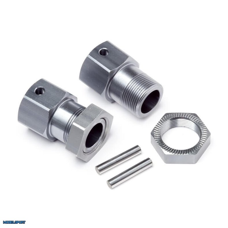 Maverick 24020 Wheel Hexes / Pins With Nuts Pr Blackout Mt