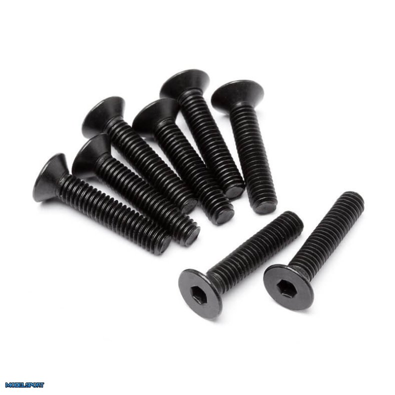Maverick 24073 Flat Head Screw M4X20mm 12 Pcs