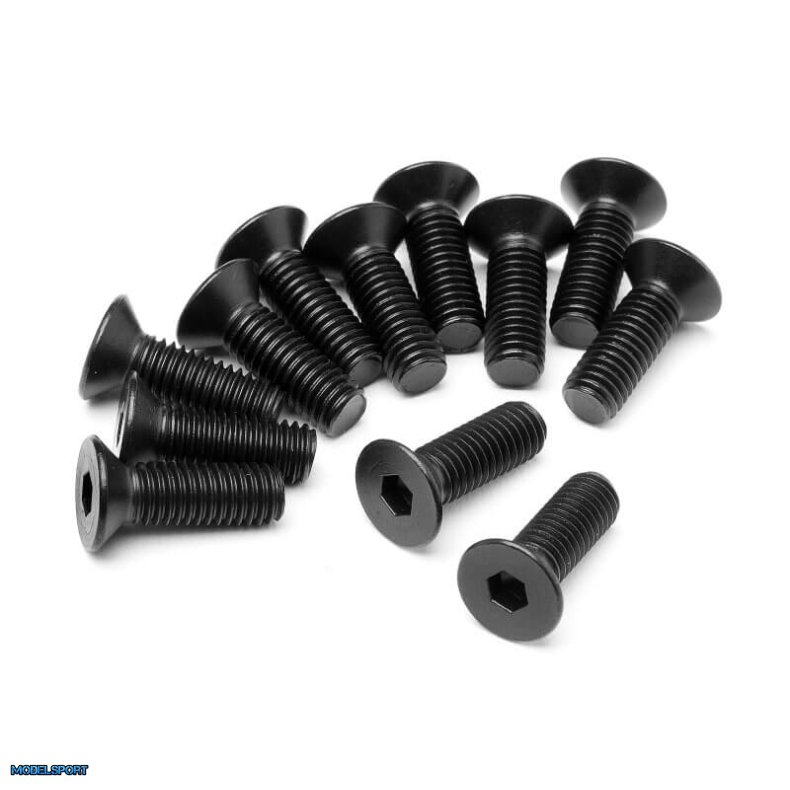 Maverick 24076 Flat Head Screw M5X15mm 12 Pcs