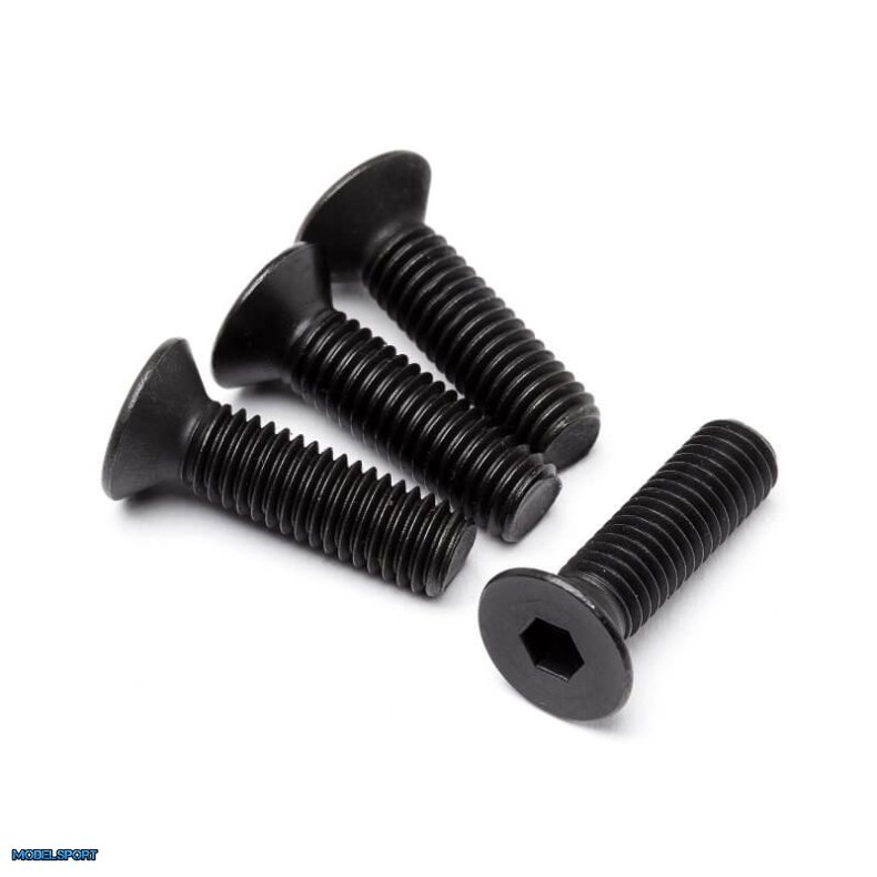 Maverick 24077 Flat Head Screw M5X18mm 4 Pcs