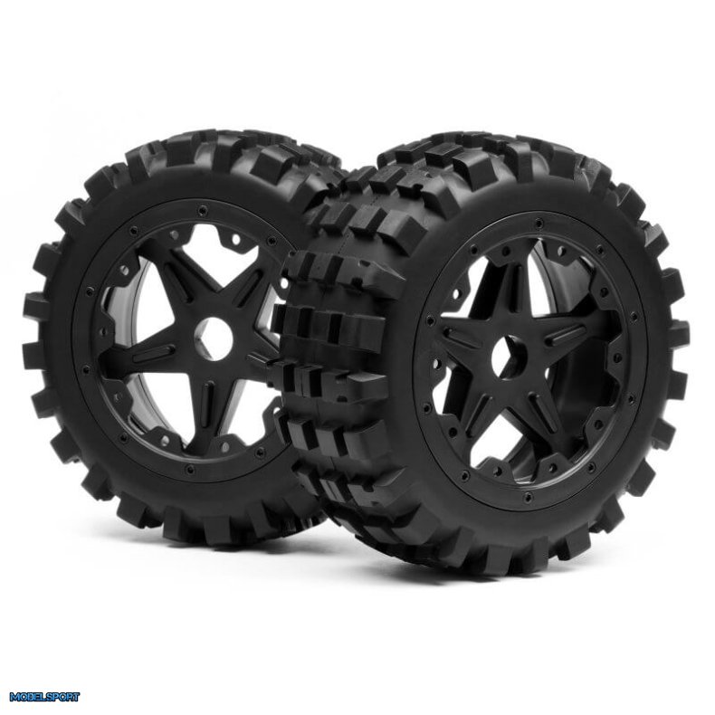 Maverick 24170 Blackout Xb Mounted Wheel And Tyre Set (Front) Pr