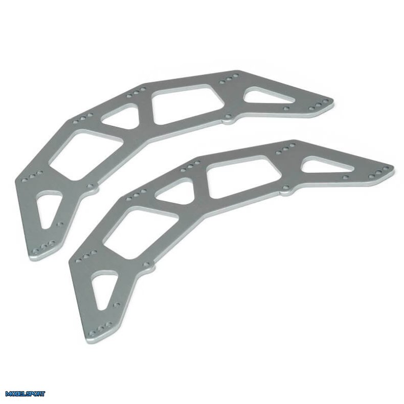 Maverick 25023 Chassis Side Plate Gunmetal 2Pcs (Scout Rc)