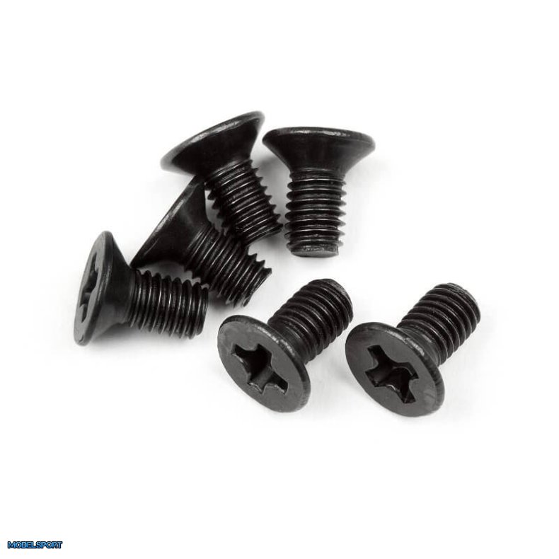 Maverick 28037 Flat Head Screw M3 X 6mm 6Pcs