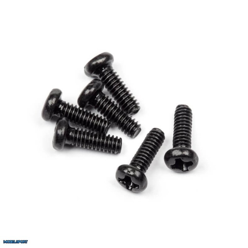 Maverick 28038 Cap Head Screw M2 X 6mm 6Pcs