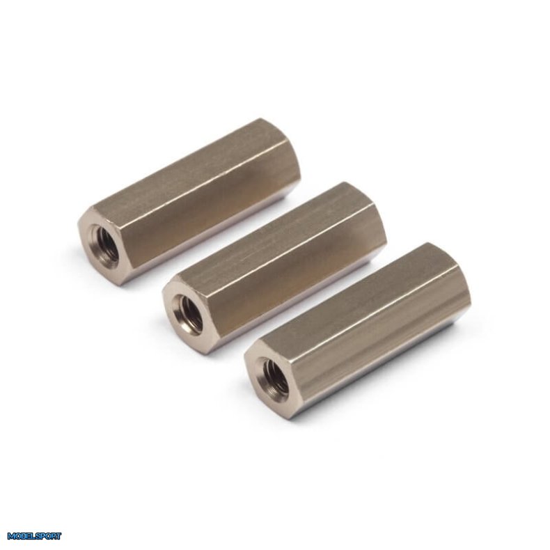 Maverick 29051 Rear Chassis Brace Hex Posts 16mm (3Pcs)