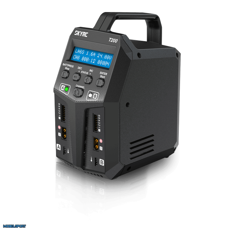 SkyRC T200 AC/DC 12A oplader
