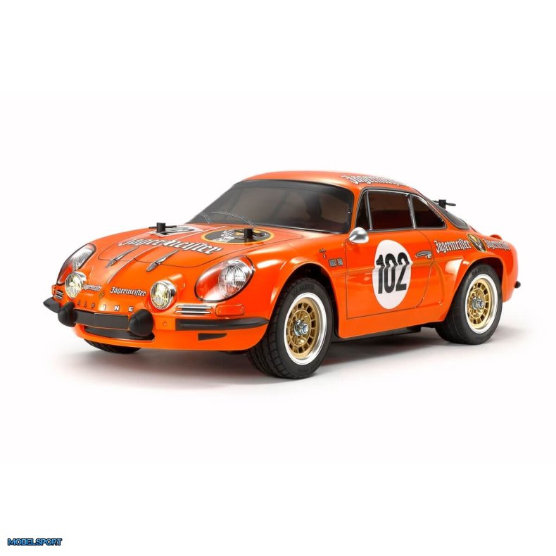 Tamiya 58708 Alpine A110 Jgermeister (M-06) Fjernstyret bil