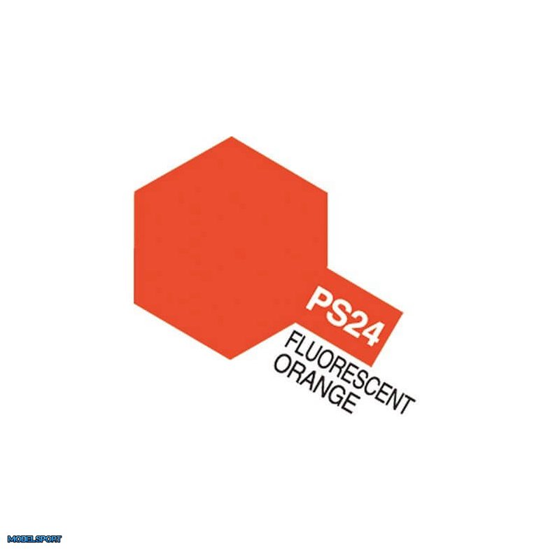 Tamiya Color Lexan PS-24 Flourecent Orange