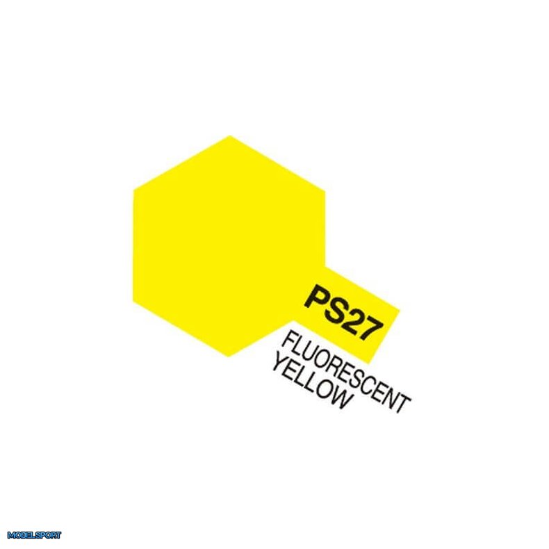 Tamiya Color Lexan PS-27 Flourecent Yellow