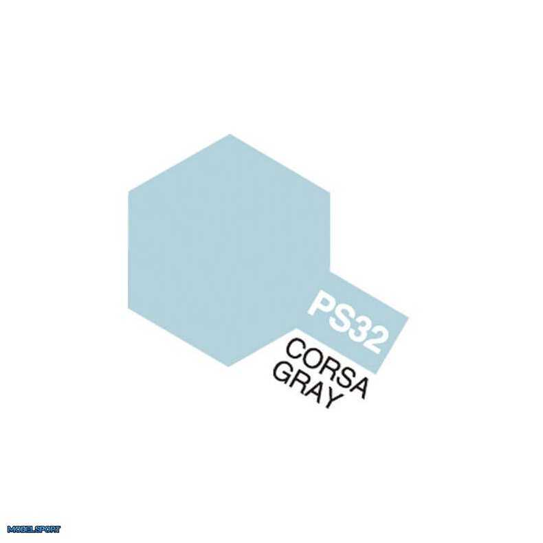 Tamiya Color Lexan PS-32 Corsa Grey