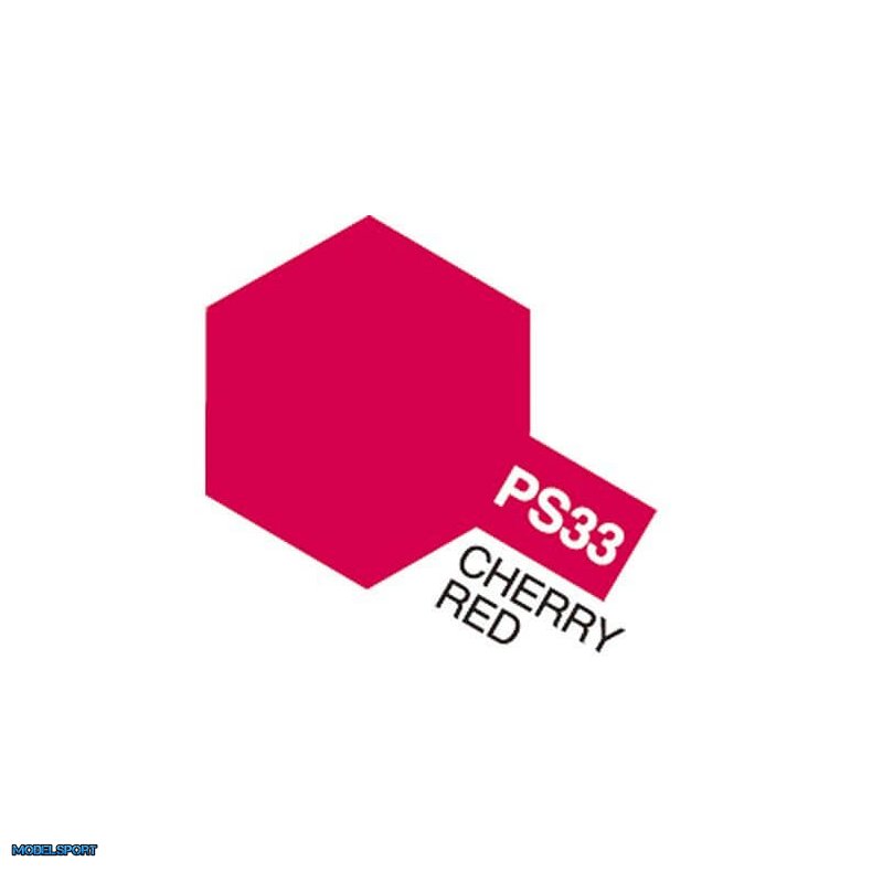 Tamiya Color Lexan PS-33 Cherry Red