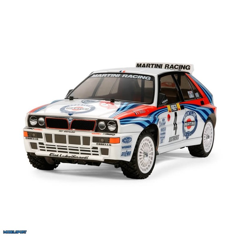 Tamiya Lancia Delta Integrale (TT-02) Fjernstyret bil