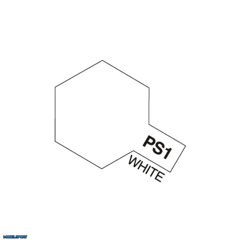 Tamiya Color Lexan PS-1 White