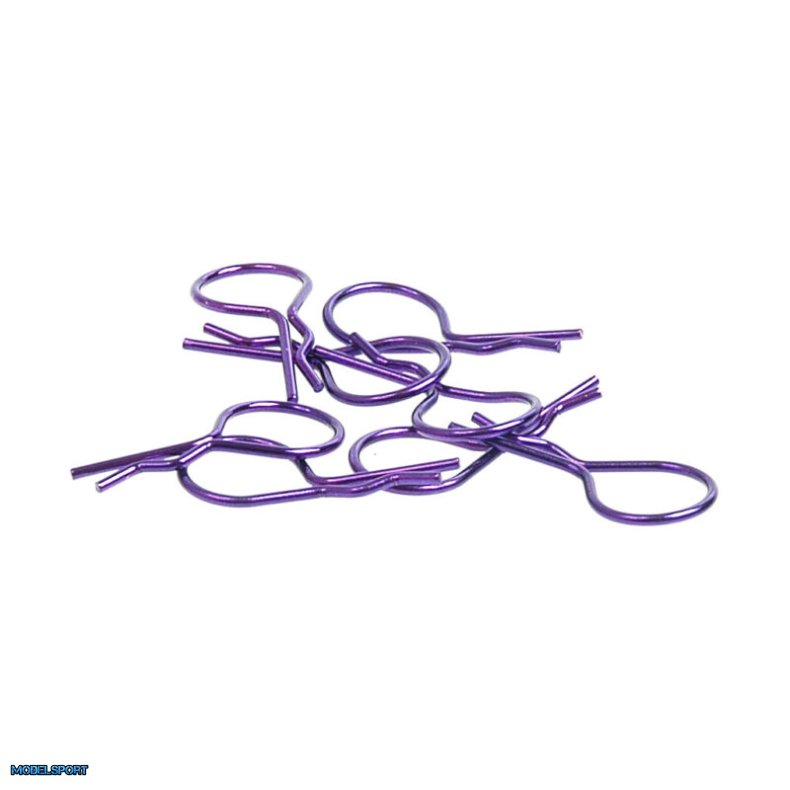 Core RC Big Karosseri Clips 1/10 Metallic Purple
