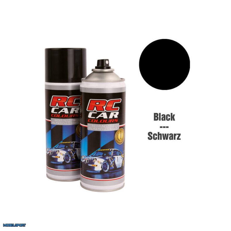 RC Car Colours Black Nr 610 Spraymaling