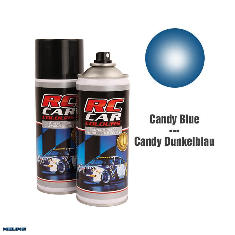 RC Car Colours Candy Dark Blue Nr 1021 Spraymaling