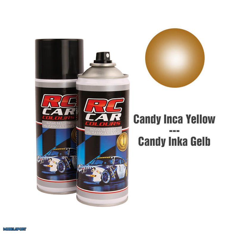 RC Car Colours Candy Inca Yellow Nr 1023 Spraymaling