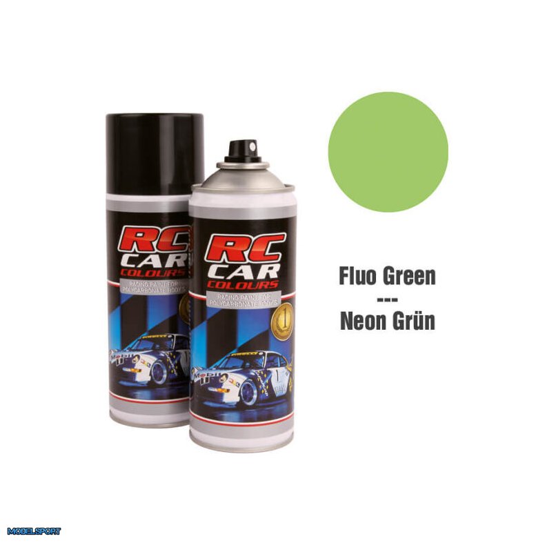 RC Car Colours Fluo Green Nr 1008 Spraymaling