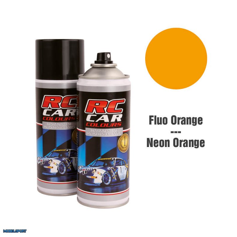RC Car Colours Fluo Orange Nr 1006 Spraymaling