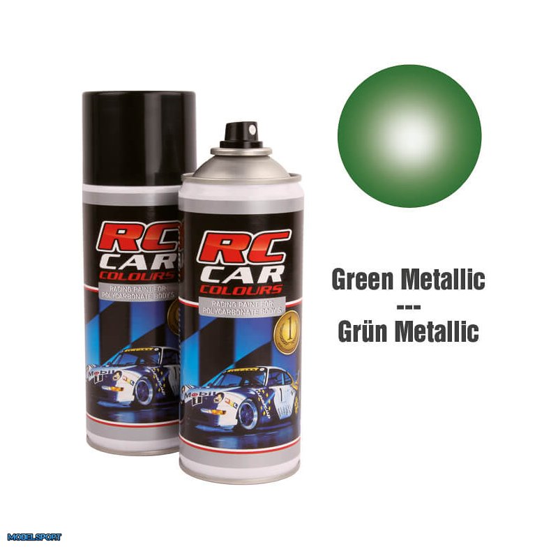 RC Car Colours Green Metalic Nr 934 Spraymaling