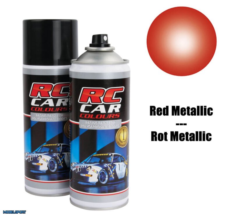 Colours Lexan Spray Red Metallic Nr 937 - Spraymaling - Modelsport