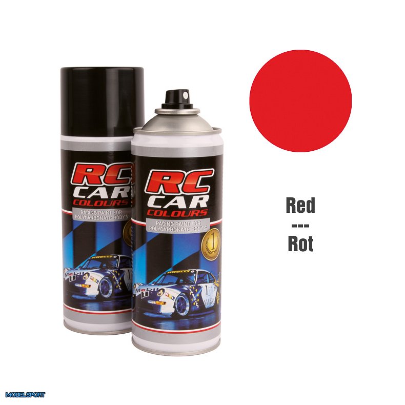 RC Car Colours Red Nr 110 Spraymaling