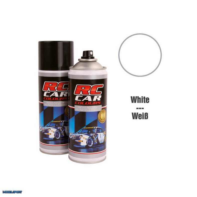 RC Car Colours White Nr 710 Spraymaling