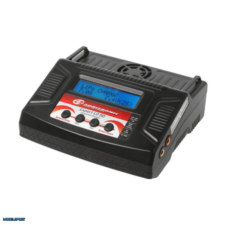 Robitronic Expert LD 80 lader LiPo 1-6s 7A 80W